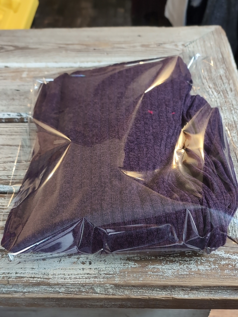 Onia Plum Ribbed Button-Front Duster - Picture 9 of 9